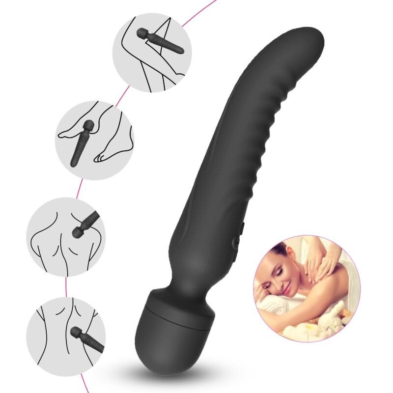 Armony massager en vibrator van siliconen met warmte-effect – foto 1