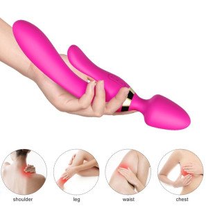 Armony Fuchsia Rabbit-Vibrator und Massagegerät aus Silikon – Bild 2