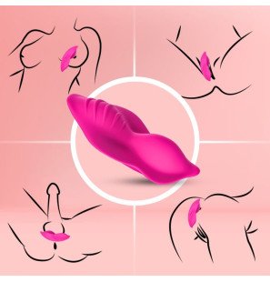 Armony vibrating knickers with vibrator and remote control – fuchsia – image 2