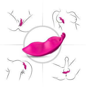 Culotte vibrante Armony Honeybee avec stimulation du point G et application – photo 2
