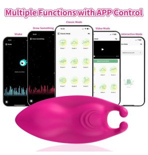 Culotte vibrante Armony Honeybee avec stimulation du point G et application – photo 5