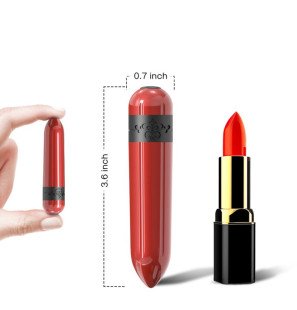 Ładowany wibrator typu bullet Armony Rocket z silikonu, w kolorze fuksji – zdjęcie 1