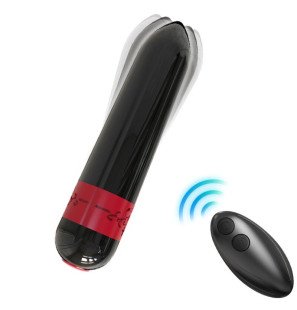 Armony Rocket vibrating bullet vibrator with remote control, black – image 1