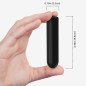 ARMONY oplaadbare bullet vibrator met afstandsbediening, zwart – foto 3