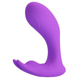 Pretty Love Idabelle vibrator with vibration and pulsation, violet – image 1