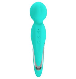 Pretty Love Walter, vibromasseur wand pour une stimulation ciblée, vert d’eau – photo 1