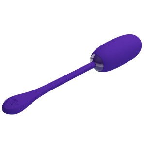 Œuf vibrant étanche et rechargeable Pretty Love Julius lilas – photo 3