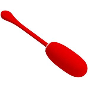 Pretty Love Kirk œuf vibrant rechargeable rouge pour le bien-être intime – photo 1