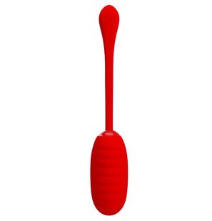 Pretty Love Kirk œuf vibrant rechargeable rouge pour le bien-être intime – photo 2