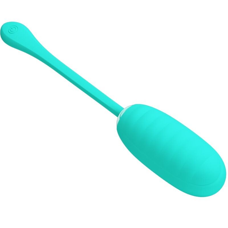 Rechargeable vibrating egg in aqua green – image 1 Rechargeable vibrating egg in aqua green – image 1