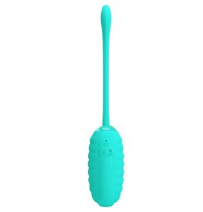 Wiederaufladbares vibrierendes Ei in Wassergrün – Bild 3
