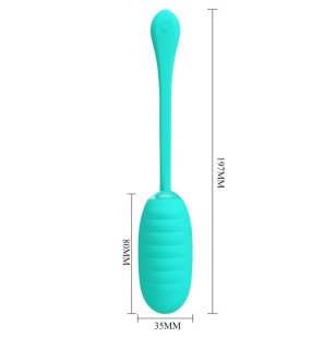 Œuf vibrant rechargeable vert d’eau – photo 6