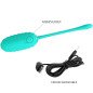 Rechargeable vibrating egg in aqua green – image 8 Rechargeable vibrating egg in aqua green – image 8