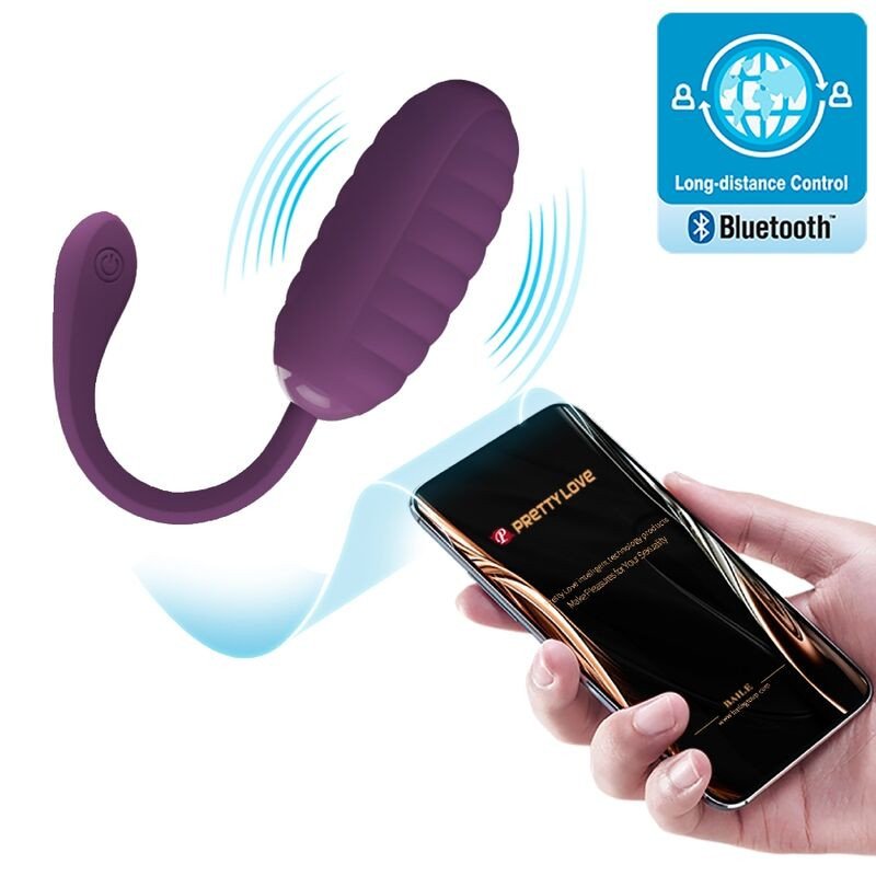 Œuf vibrant rechargeable Pretty Love Casper violet – photo 1 Œuf vibrant rechargeable Pretty Love Casper violet – photo 1