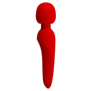 Pretty Love Meredith massager met 12 vibratiestanden rood – foto 1