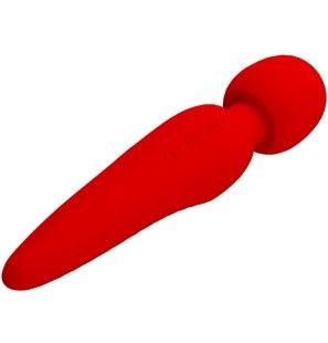 Pretty Love Meredith massager met 12 vibratiestanden rood – foto 2