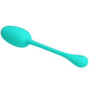 Œuf vibrant rechargeable Pretty Love vert d’eau – photo 4