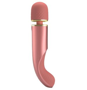Rosa Vibrationsmassagegerät mit 7 Stufen und 29 cm Länge – Bild 2