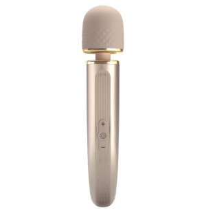 Pretty Love 7-setting vibrating massager in champagne, 29 cm – image 1