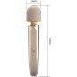 Pretty Love Vibrationsmassager mit 7 Stufen in Champagnerfarbe, 29 cm – Bild 7 Pretty Love Vibrationsmassager mit 7 Stufen in Champagnerfarbe, 29 cm – Bild 7