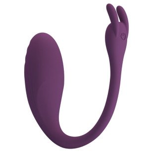 Vibromasseur Pretty Love Catalina lilas avec application et télécommande – photo 2
