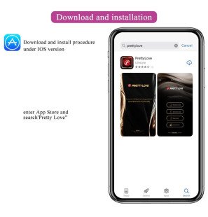 Vibromasseur Pretty Love Catalina lilas avec application et télécommande – photo 11