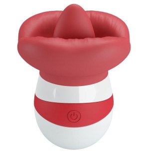 Pretty Love Mina lichtrode tongstimulator voor gerichte stimulatie