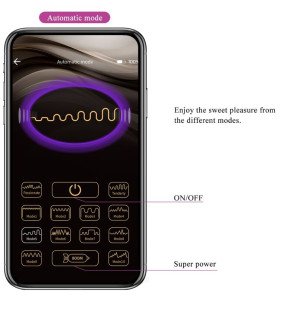 Rechargeable Vibrating Egg Doreen, Lilac – image 15