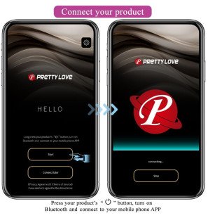 Pretty Love Abner app-gestuurde vibrator lila – foto 18