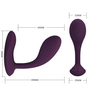 App-gestuurde G-spot vibrator met 12 vibraties Pretty Love Baird – foto 4