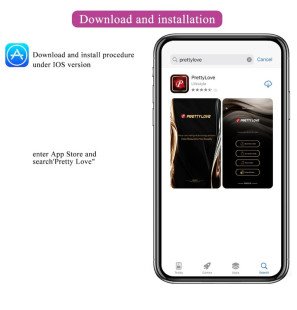 App-gestuurde G-spot vibrator met 12 vibraties Pretty Love Baird – foto 9