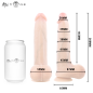 MR Intense Bruce M, gode réaliste en silicone avec testicules et ventouse, 20 cm – photo 4 MR Intense Bruce M, gode réaliste en silicone avec testicules et ventouse, 20 cm – photo 4