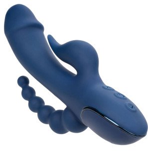 Calexotics blauwe drievoudige vibrator voor intieme wellness – foto 5