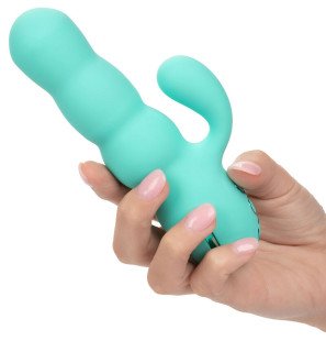Calexotics Del Mar Diva wassergrüner Rabbit-Vibrator – Bild 1