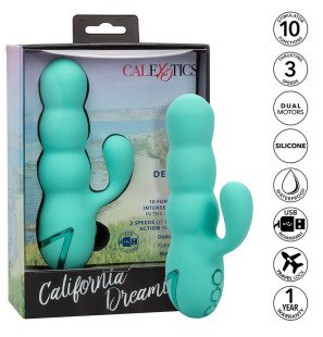 Calexotics Del Mar Diva vibromasseur rabbit vert d’eau – photo 2