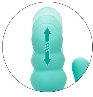 Calexotics Del Mar Diva vibromasseur rabbit vert d’eau – photo 11