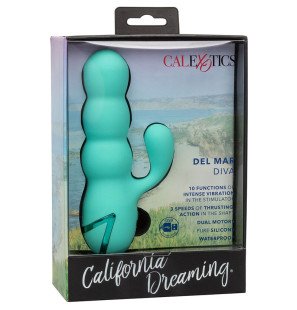 Calexotics Del Mar Diva aqua rabbit vibrator – image 13