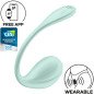 Satisfyer, stimulateur lisse du point G avec commande par application, vert d’eau – photo 1