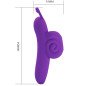Lila Finger-Vibrator in Schneckenform zur gezielten Stimulation – Bild 5