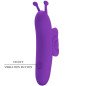 Lila Finger-Vibrator in Schneckenform zur gezielten Stimulation – Bild 6