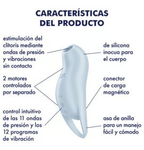 Satisfyer Pocket Pro 1 Klitorisstimulator hellblau – Bild 4