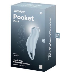 Satisfyer Pocket Pro 1 Klitorisstimulator hellblau – Bild 5