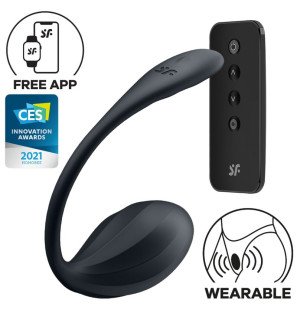 Satisfyer gerippter G-Punkt-Vibrator mit Fernbedienung und App – Bild 1