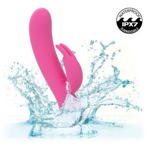 CALEXOTICS Rechargeable Rabbit Vibrator, Pink, 21 cm – image 9