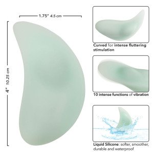 CALEXOTICS Pacifica Bali stimulator with 10 functions in Aqua – image 7