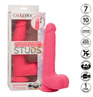 Calexotics Realistic Vibrator with 10 Vibration Settings, Pink, 17,75 cm – image 2
