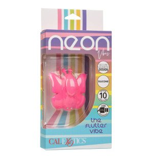 CALEXOTICS Neon Vibes De Flutter stimulateur clitoridien avec 10 vibrations – photo 11