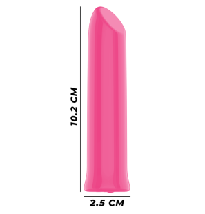 Rosa Klitorisstimulator, 2,5 cm, für gezielte Stimulation – Bild 3