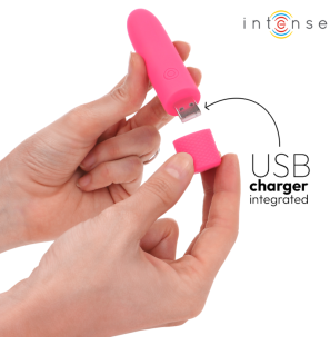 Symone Rechargeable Vibrating Ball with 8 Vibration Settings, Pink, 10 x 2,2 cm – image 5
