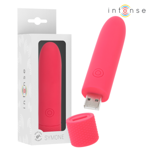Vibromasseur bullet rechargeable par USB INTENSE Symone avec 8 modes de vibration – photo 1